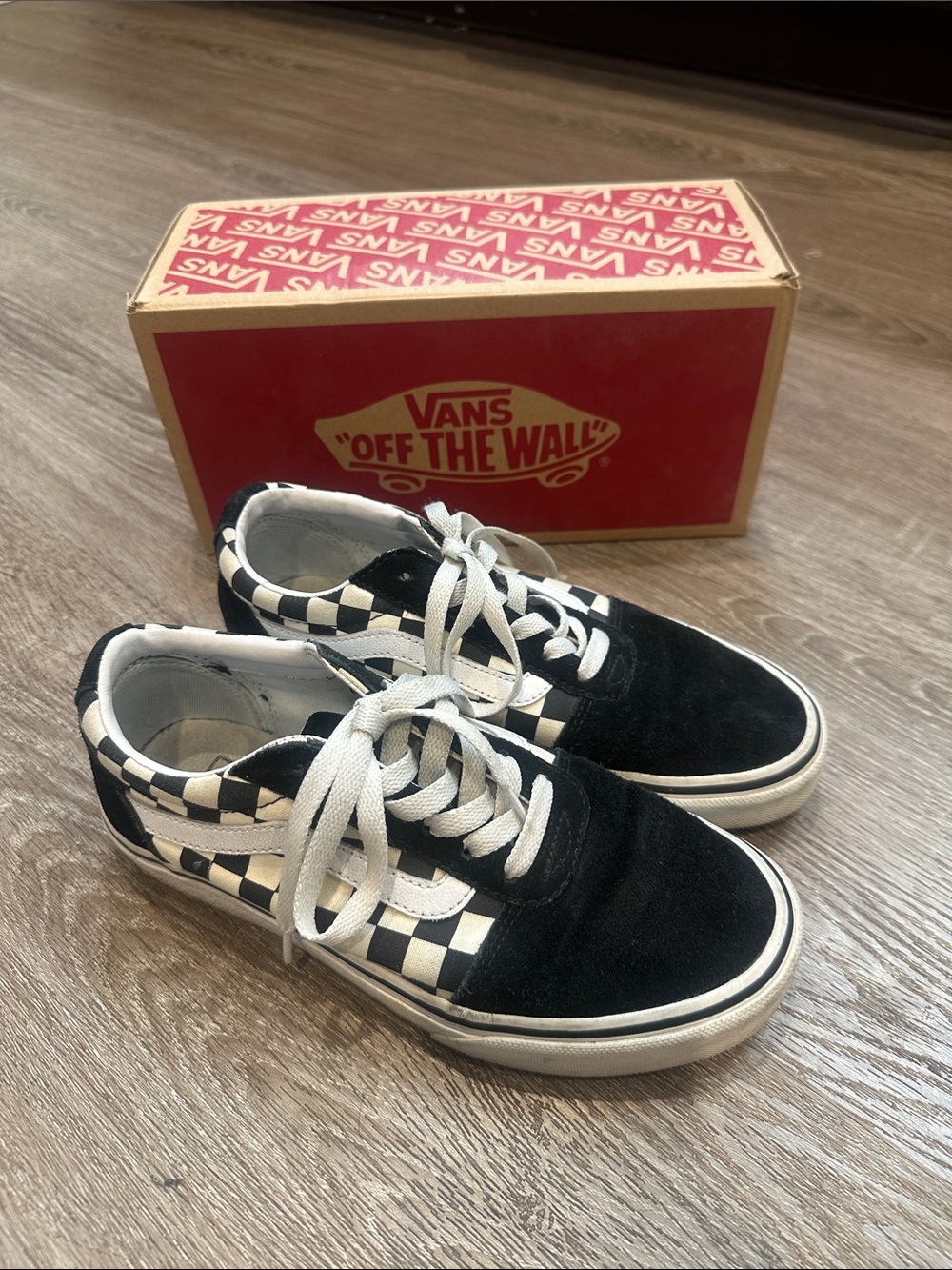 Vans Black & White Checkerboard Old Skool Sneakers